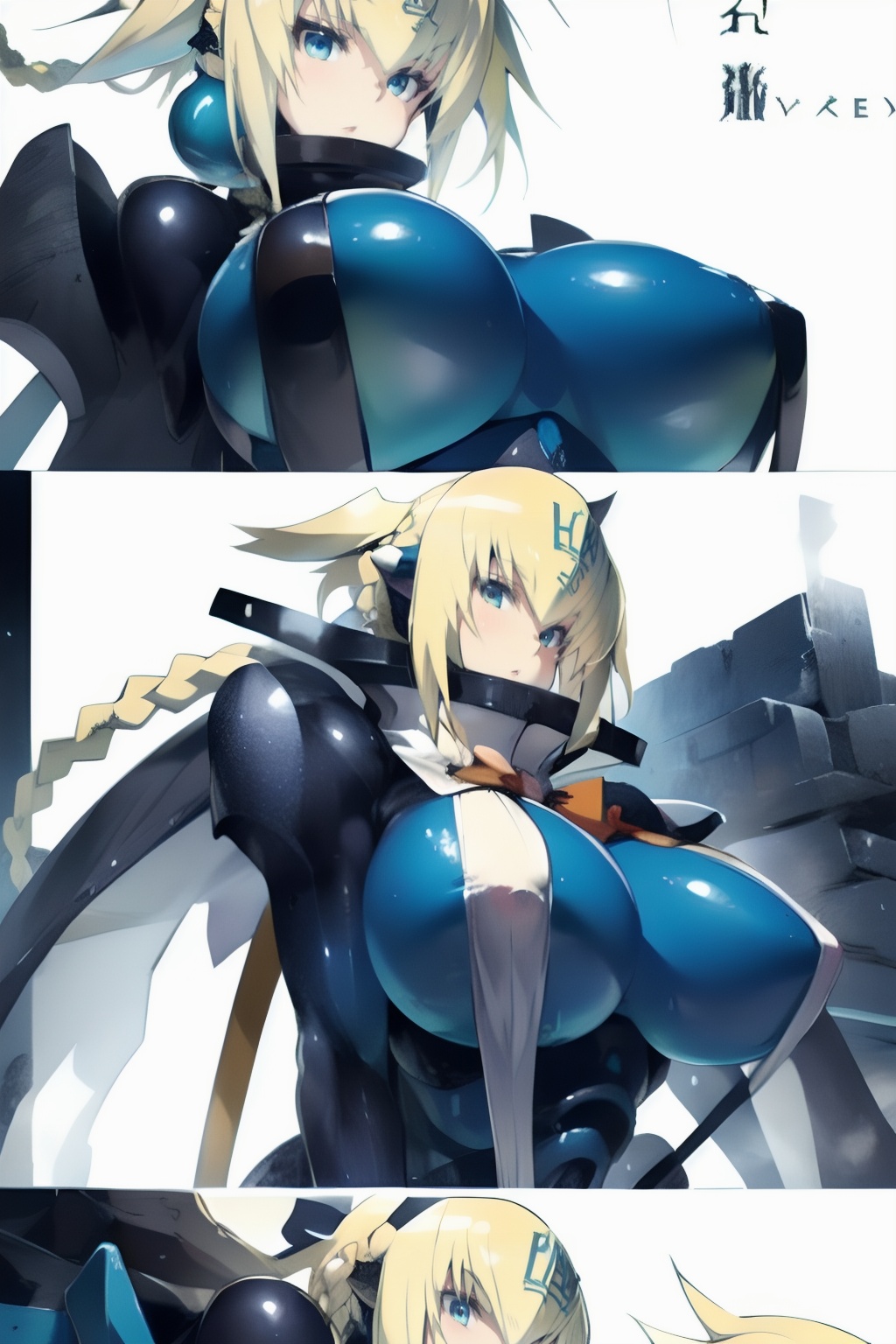 emera,  huge breasts,  perfect breasts on Tensor.Art