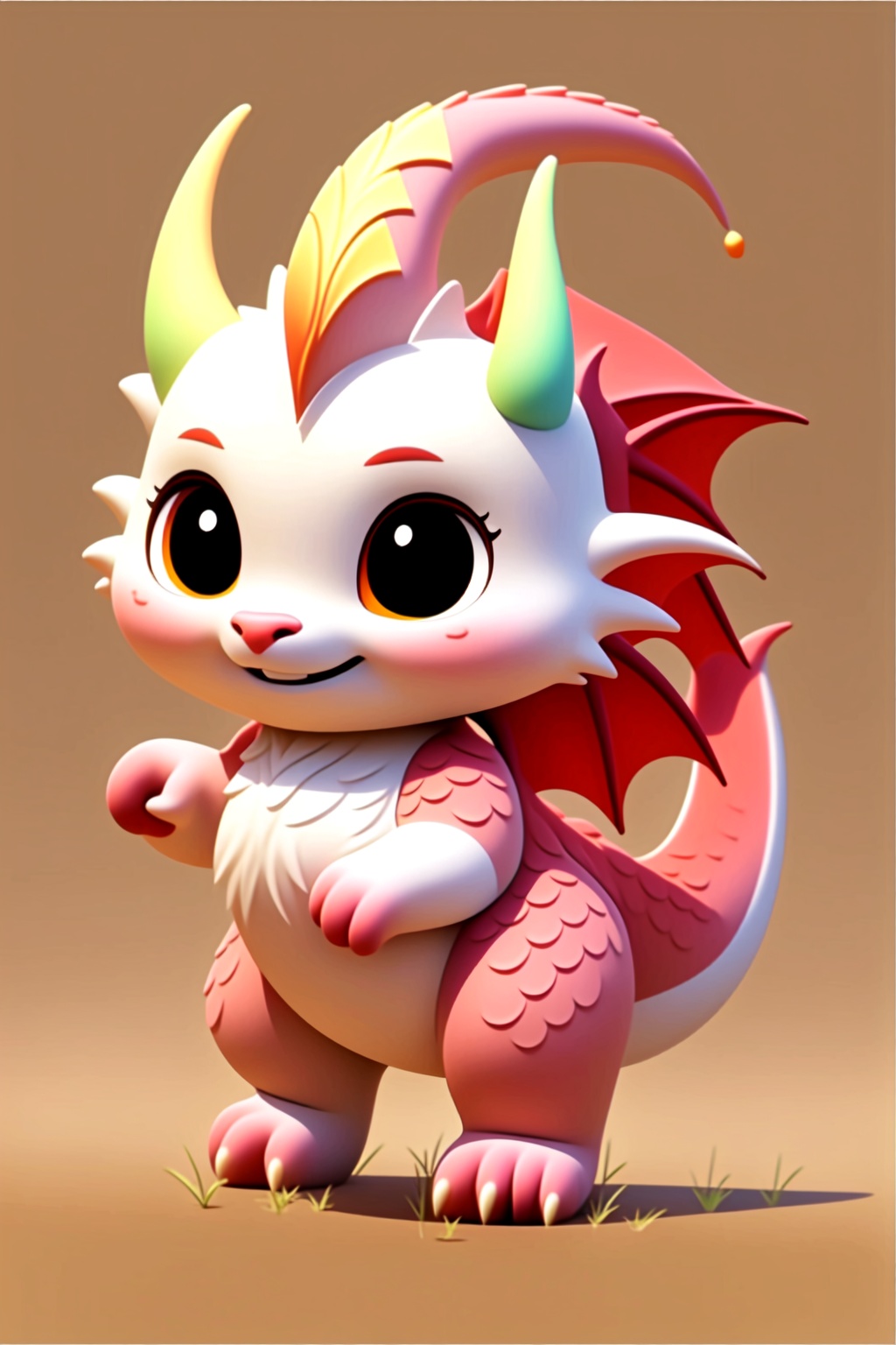 Dragon Baby,Handmade,Cute, cute treasure,color,<lora:660447313082219790:1.0>