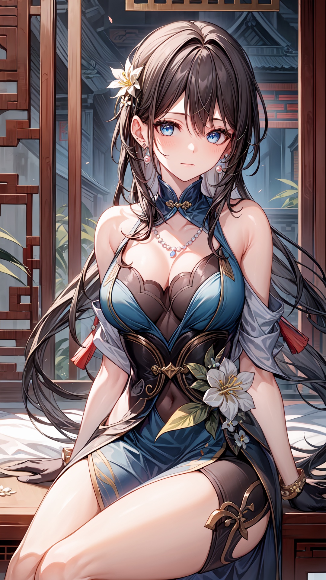 ruanmei,  ruanmei_official,  chinese dress on Tensor.Art