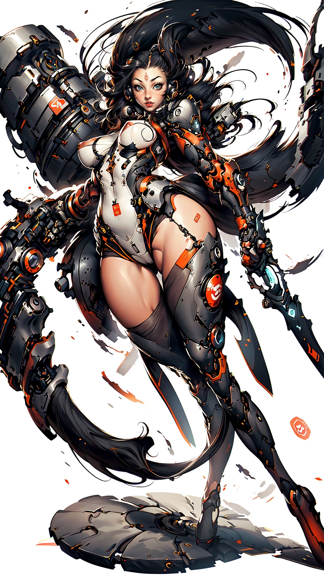 bj_Fault art,  1girl,  solo on Tensor.Art
