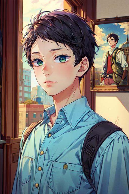 photorealistic,  1boy,  solo on Tensor.Art