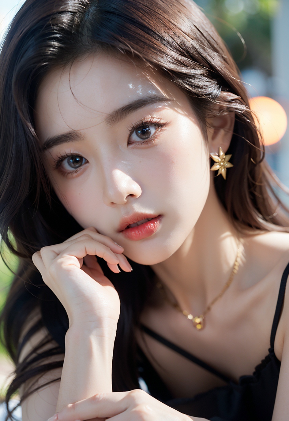 Yumi,  1 girl,  detailed face on Tensor.Art