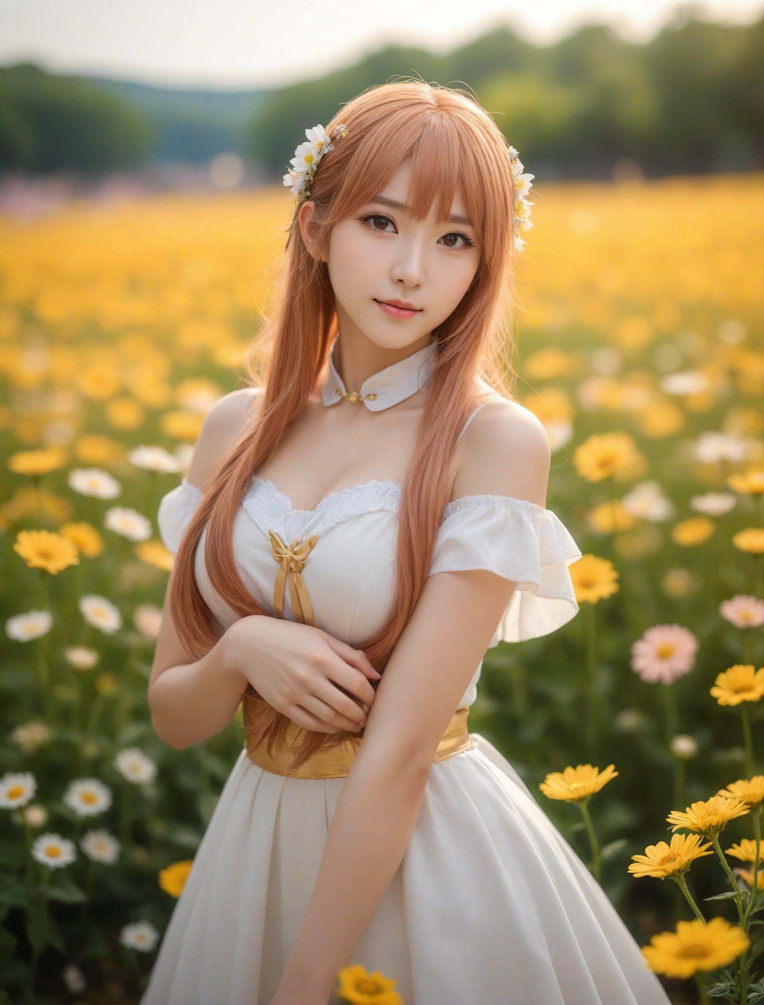 Golden ratio,  korean_european,  holo cosplay on Tensor.Art