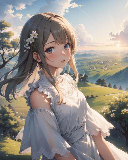 anime girl,  portrait,  upper body on Tensor.Art