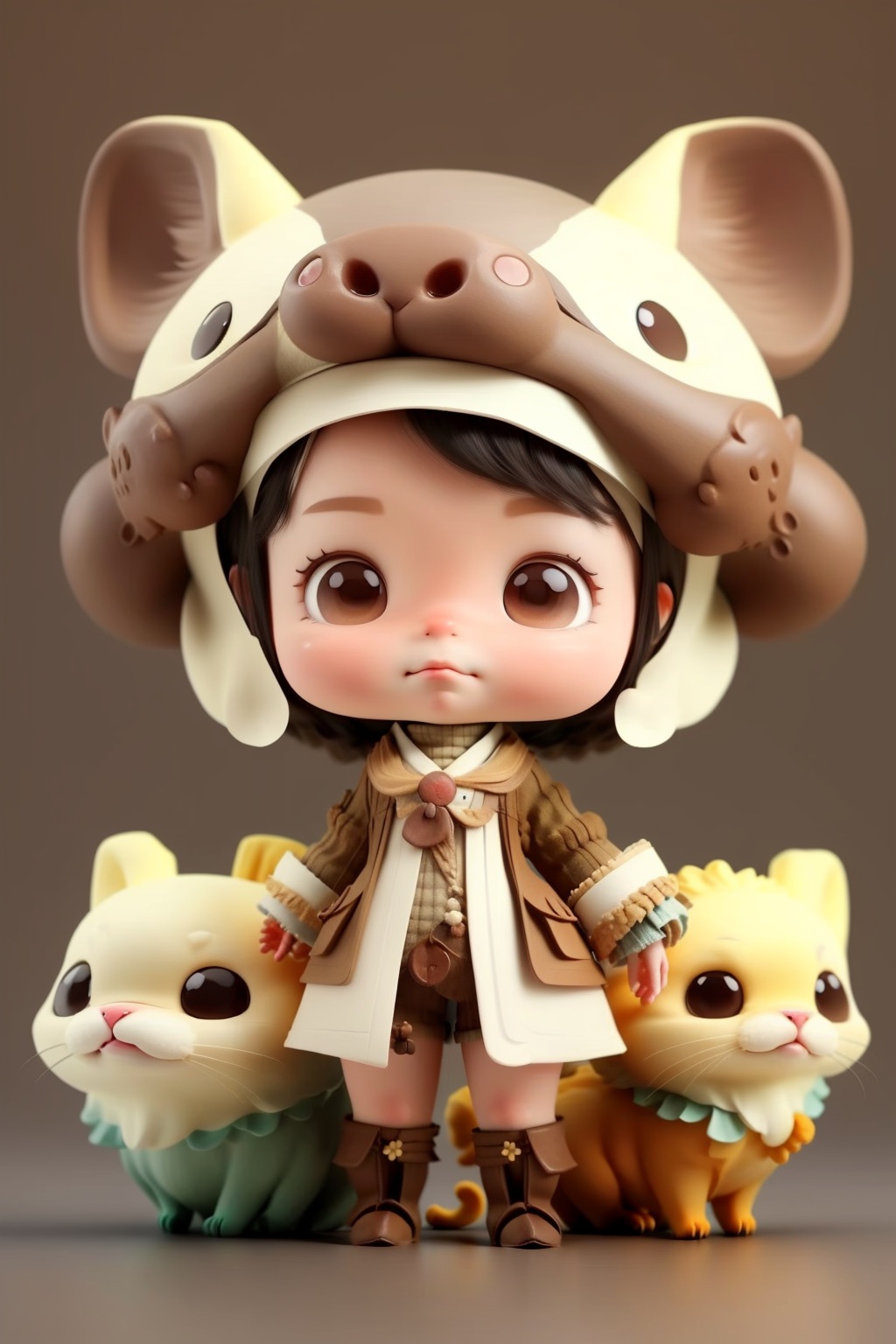  1gril,Handmade, Cute, any of the twelve animals