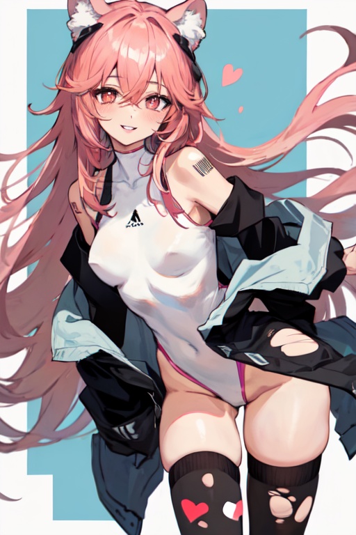 1girl ,  gravel,  default outfit on Tensor.Art