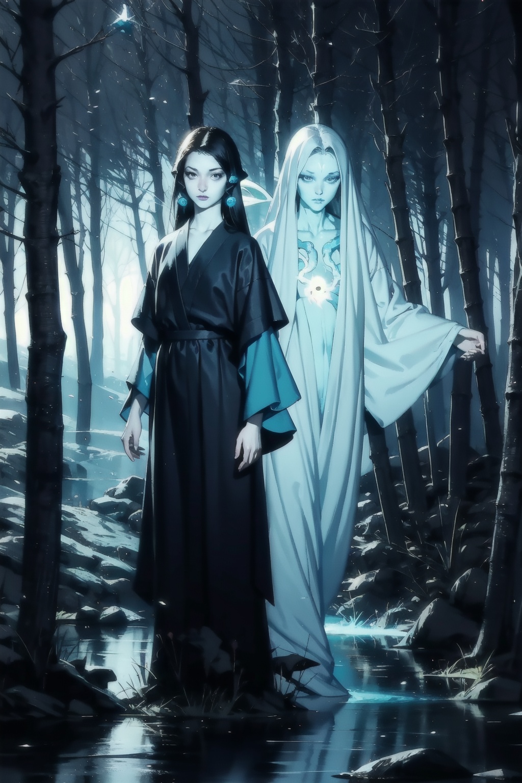  absurdres,absurdres,realistic,full_shot, , Wandering soul_(spirit:1.8)