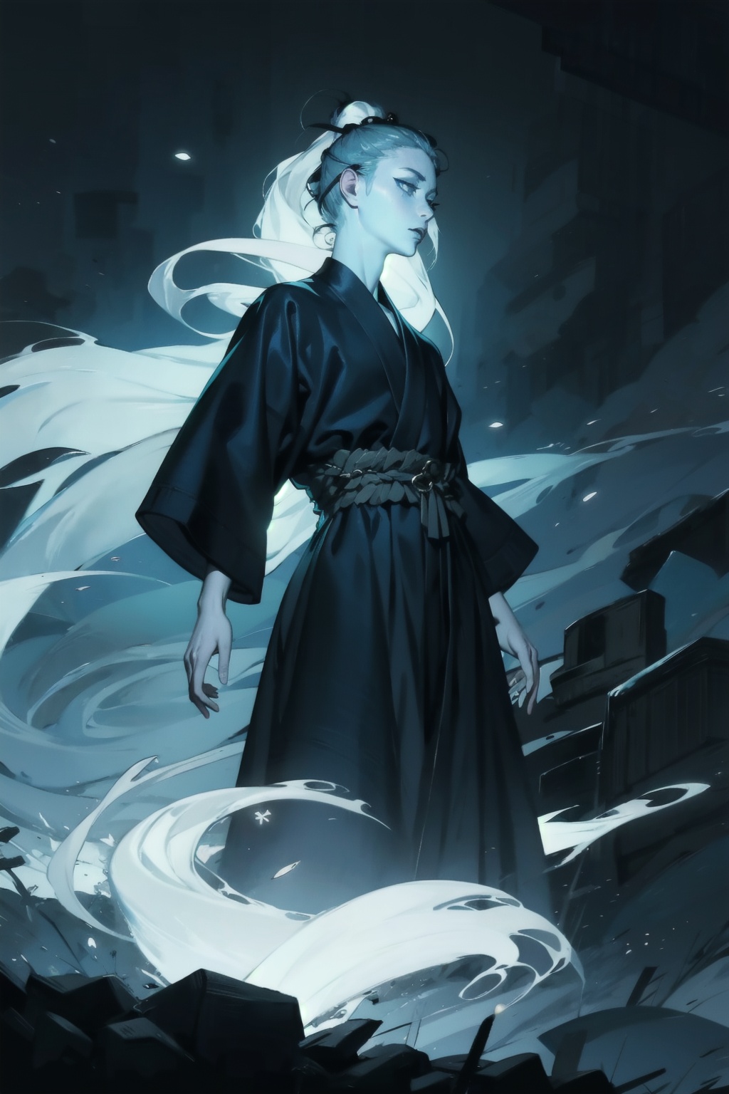  absurdres,absurdres,realistic,full_shot, , Wandering soul_(spirit:1.8)