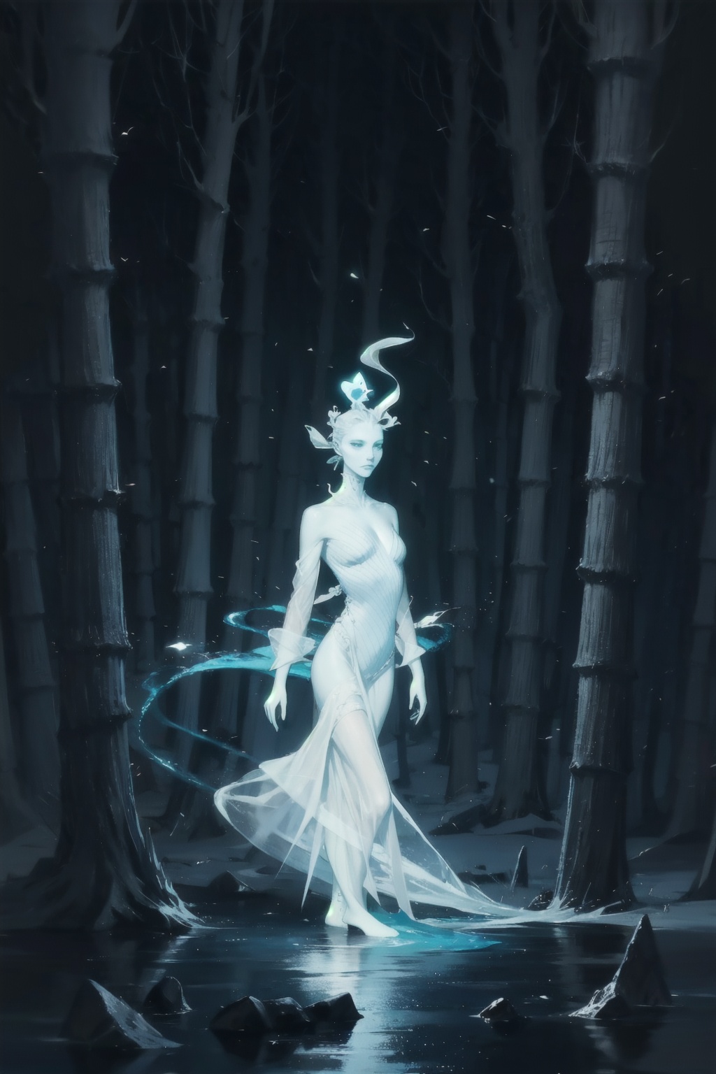  absurdres,absurdres,realistic,full_shot, , Wandering soul_(spirit:1.8)