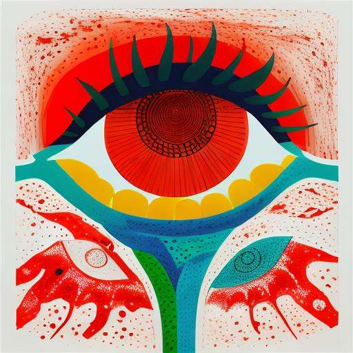 <lora:Yayoi Kusama:0.7>,Yayoi Kusama,eye,flower:1.2,colorful,abstract,8K,best qualtiy,masterpiece,movie-level quality,