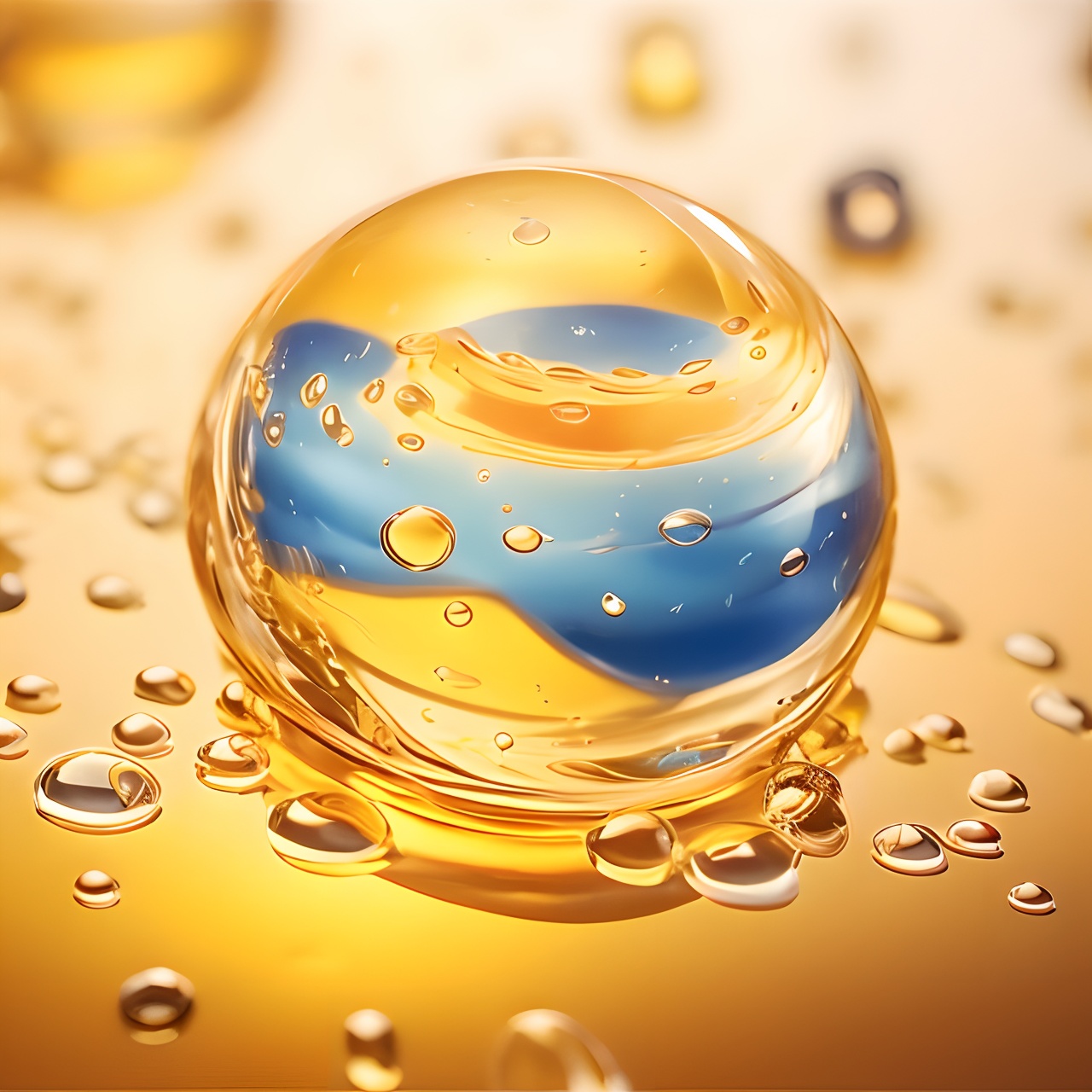  Beauty Blue (Ingredients),
water balloons, drops, blue style, Artistic Composition Warm Color (Style)