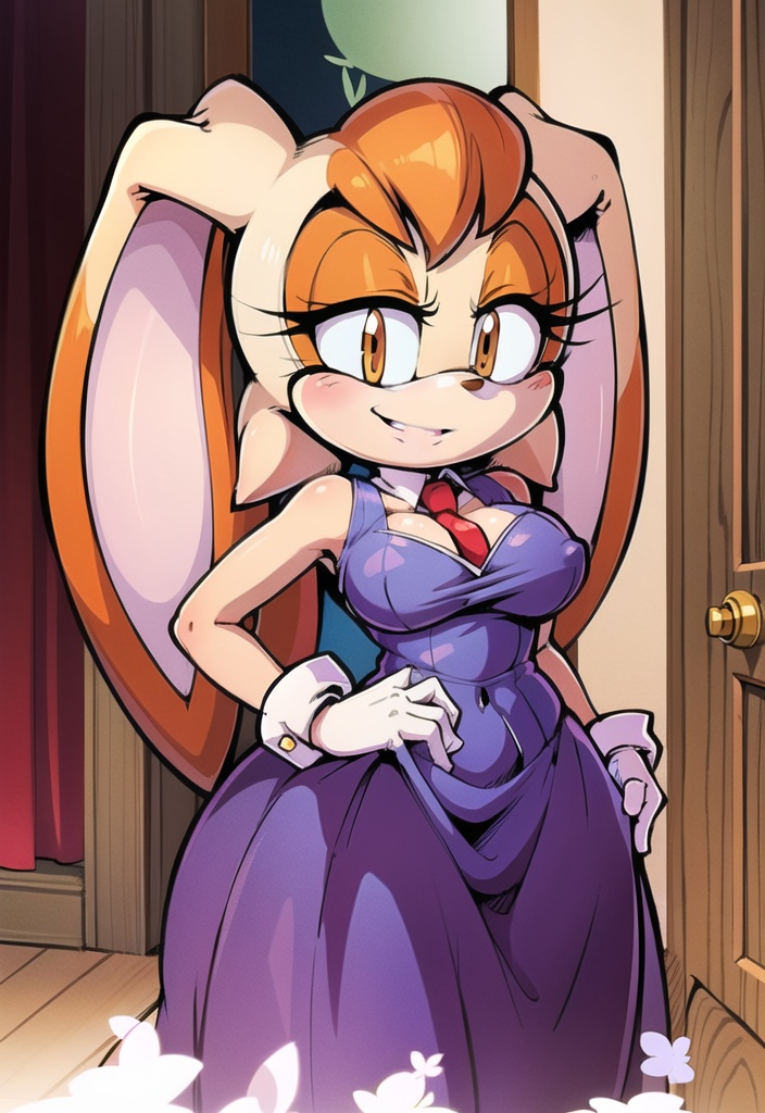 vanilla the rabbit,  sonic the hedgehog \(series\),  rabbit girl on Tensor.Art