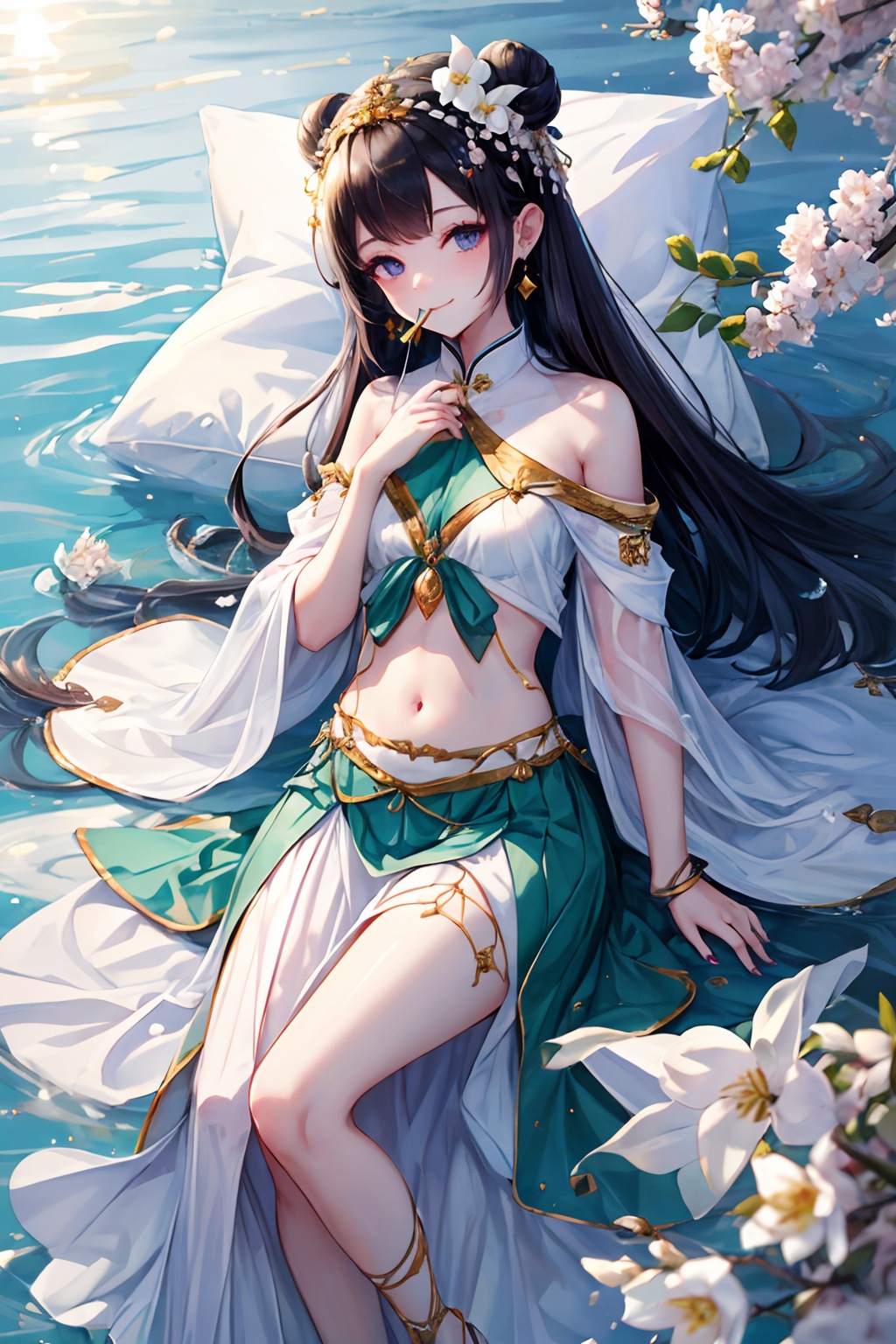 1girl,  loli,  fire on Tensor.Art