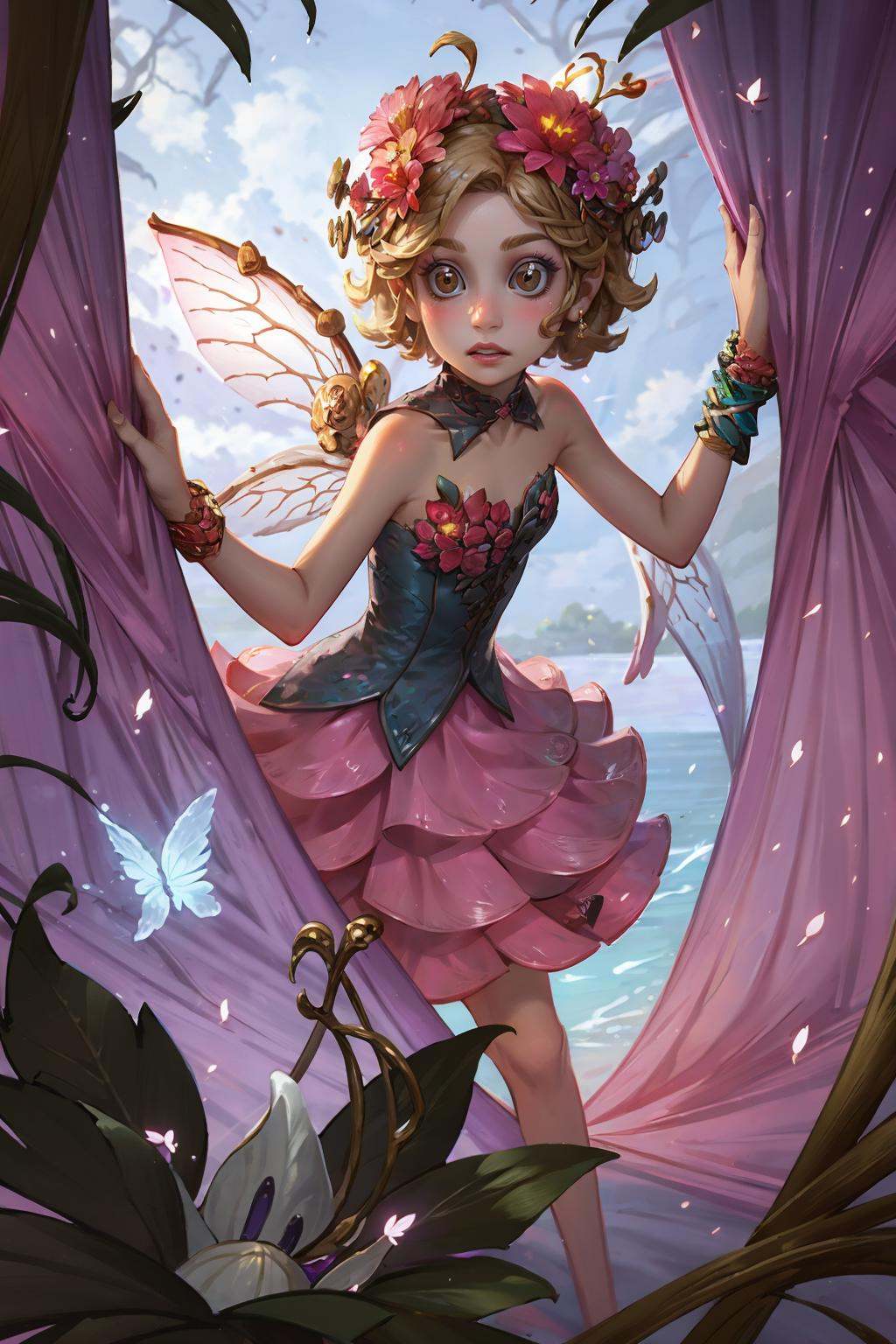 HEZI,  the fifth personality,  1girl by 盒子 on Tensor.Art