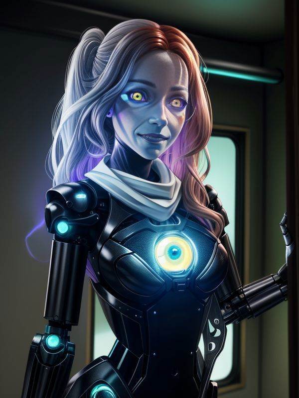 ((white eyes,  glowing eyes,  mechanical eyes)) on Tensor.Art