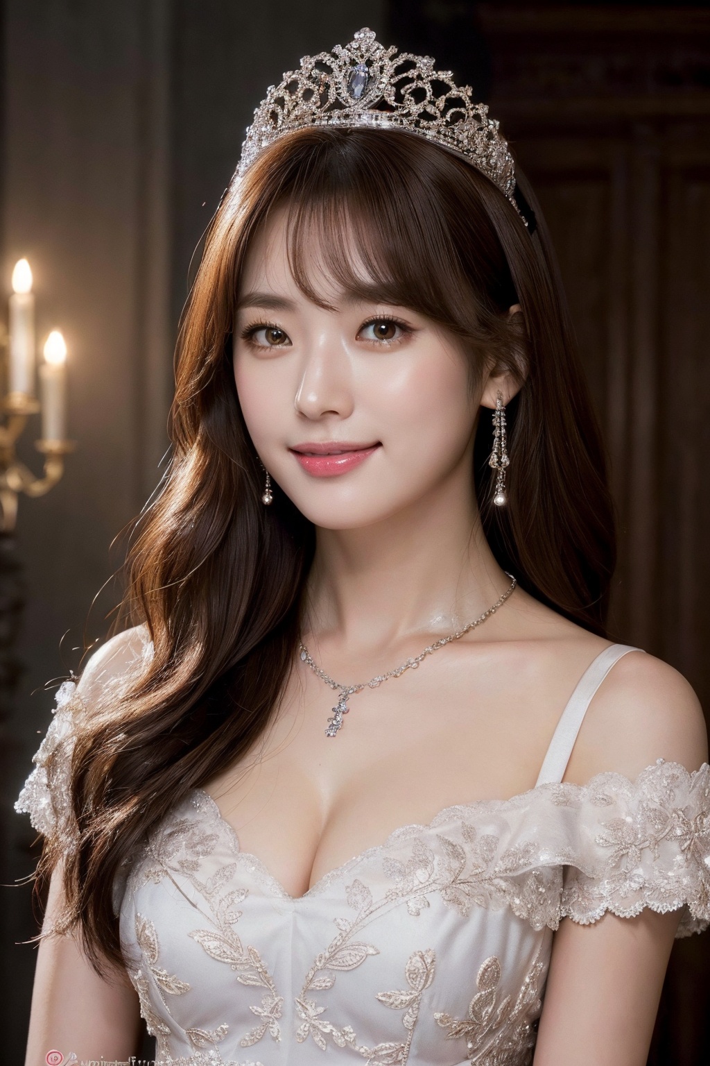 Photo of Pretty Japanese woman,  1girl,  (shoulder length dark brown hair) on Tensor.Art