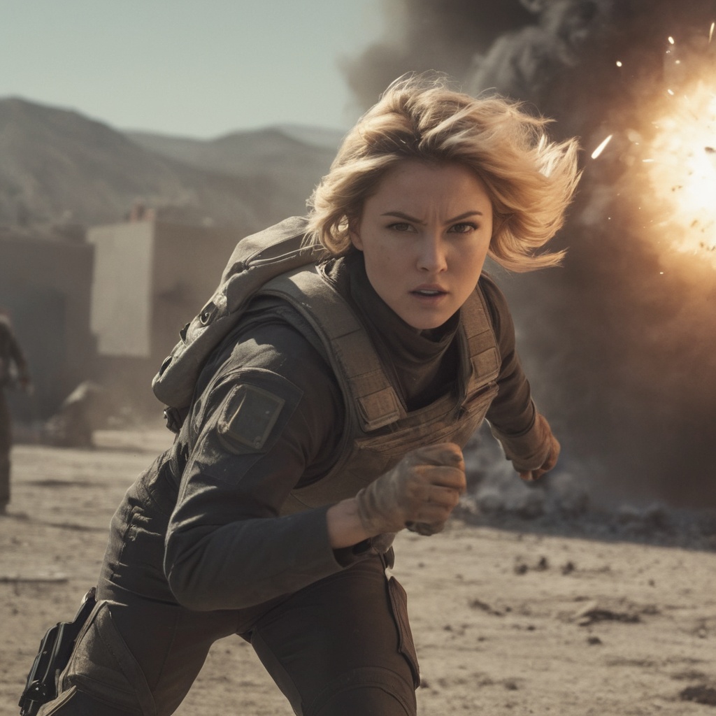 action shot,  cinematic still,  cinematic color grading on Tensor.Art