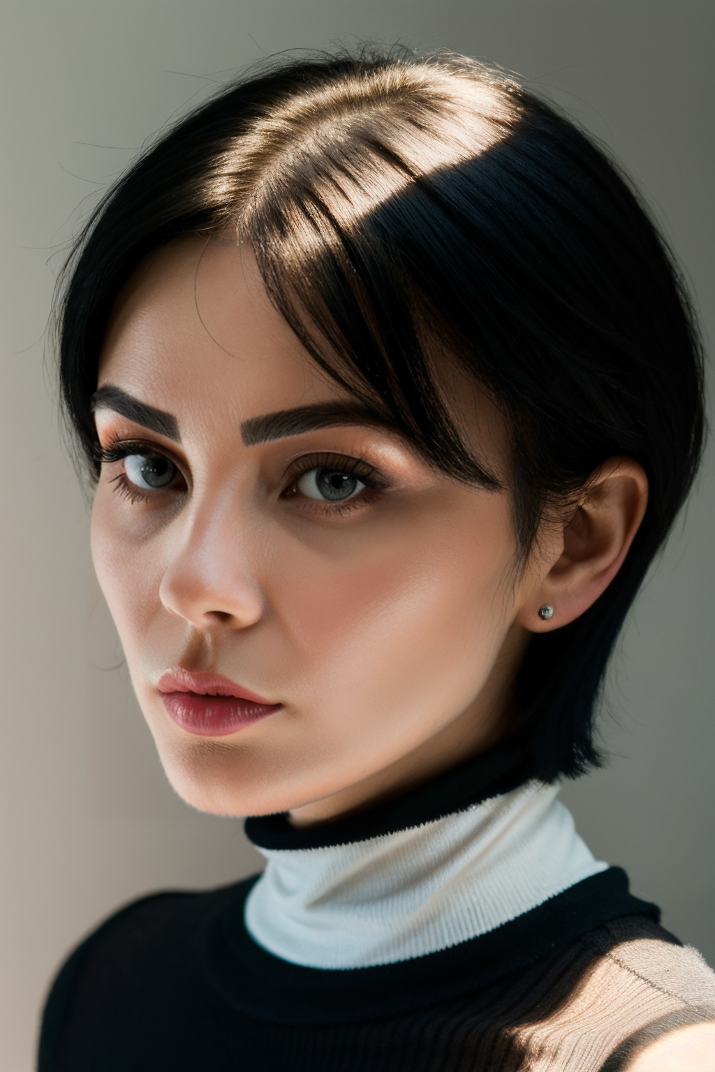 woman,  delicate traits,  Sharp Focus on Tensor.Art