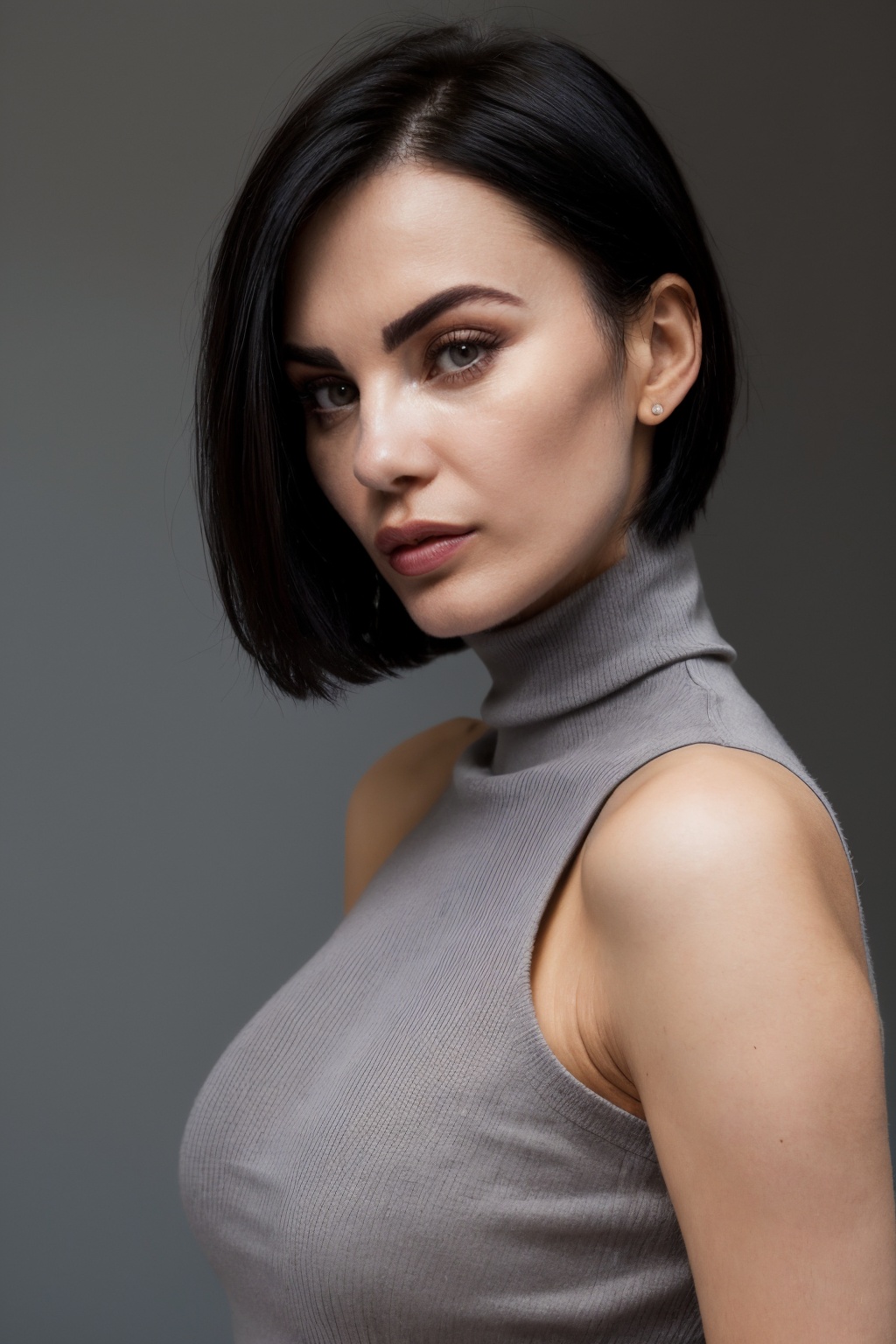 Sharp Focus,  wo_emglove02,  head and shoulder shot on Tensor.Art