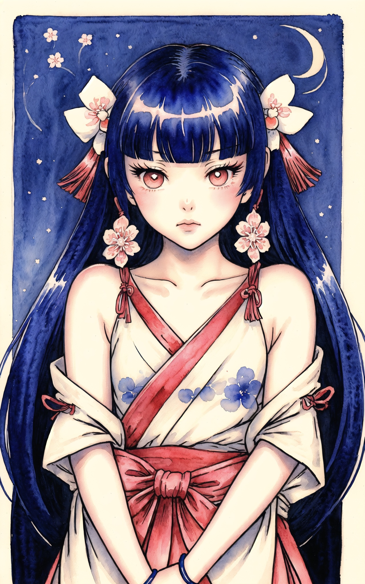 (watercolor_medium),  ((ukiyoe style)),  ((((masterpiece)))) on Tensor.Art
