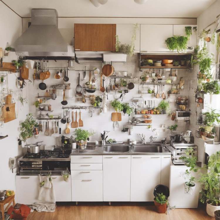 日本の住宅の台所Kitchens in Japanese Housing Complexes 基础模型XL by swingwings on Tensor.Art