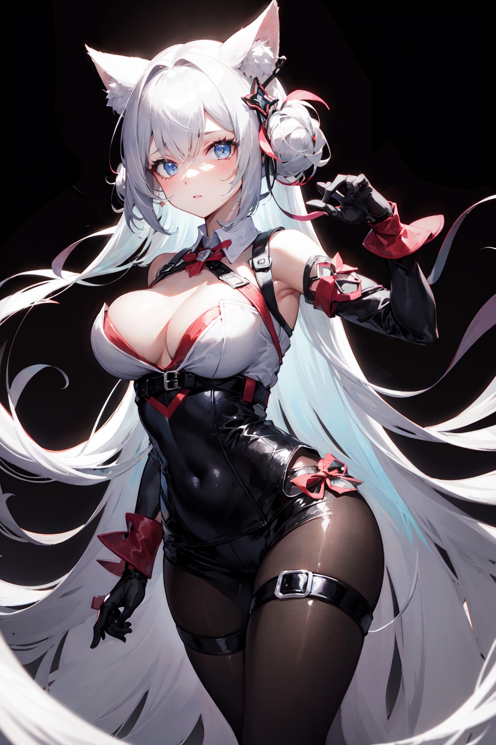 1girl,  breasts,  posing on Tensor.Art