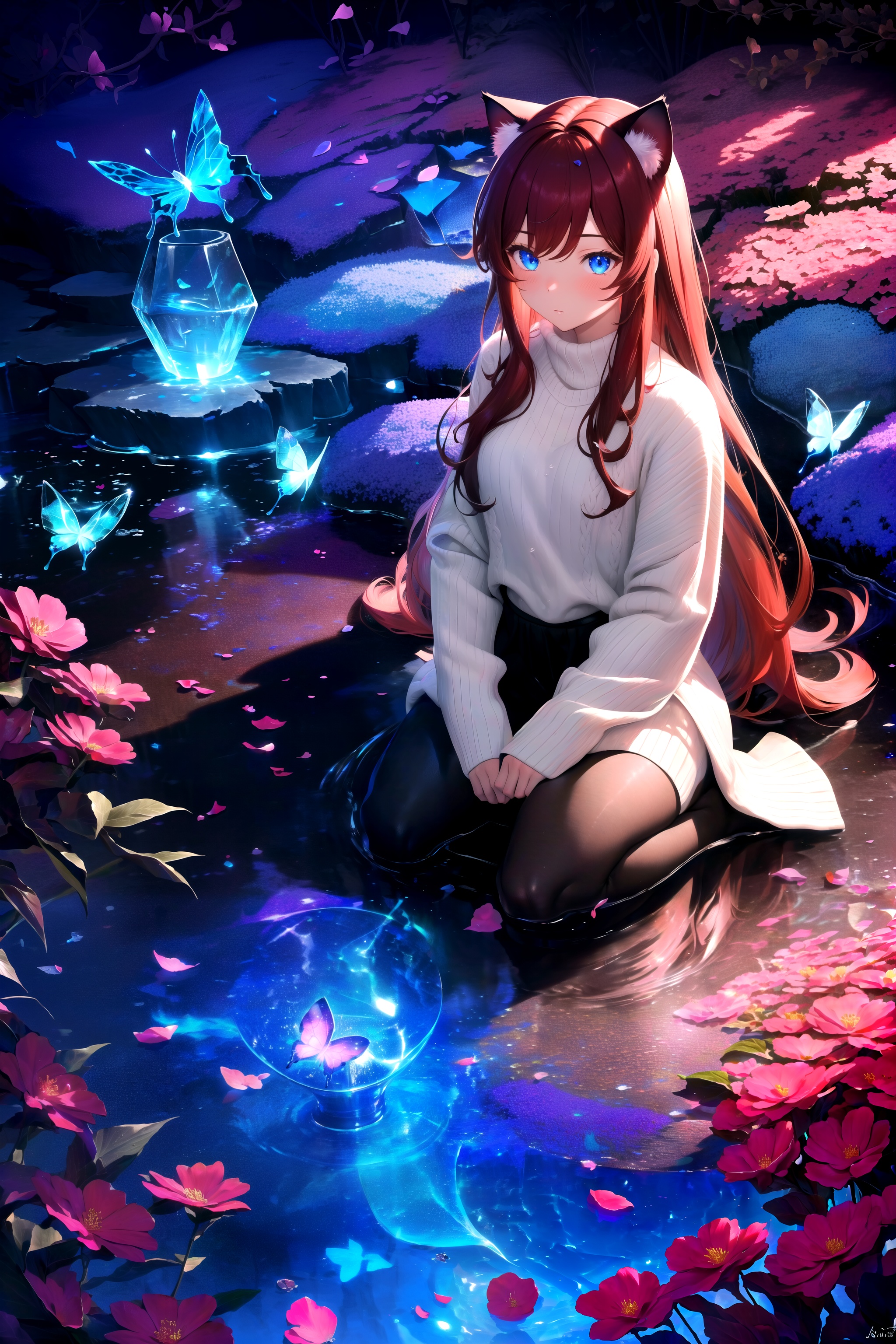 (masterpiece,  best quality,  highres) on Tensor.Art