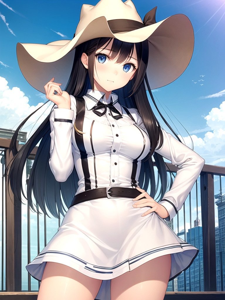 1girl,  solo,  cowboy_shot on Tensor.Art