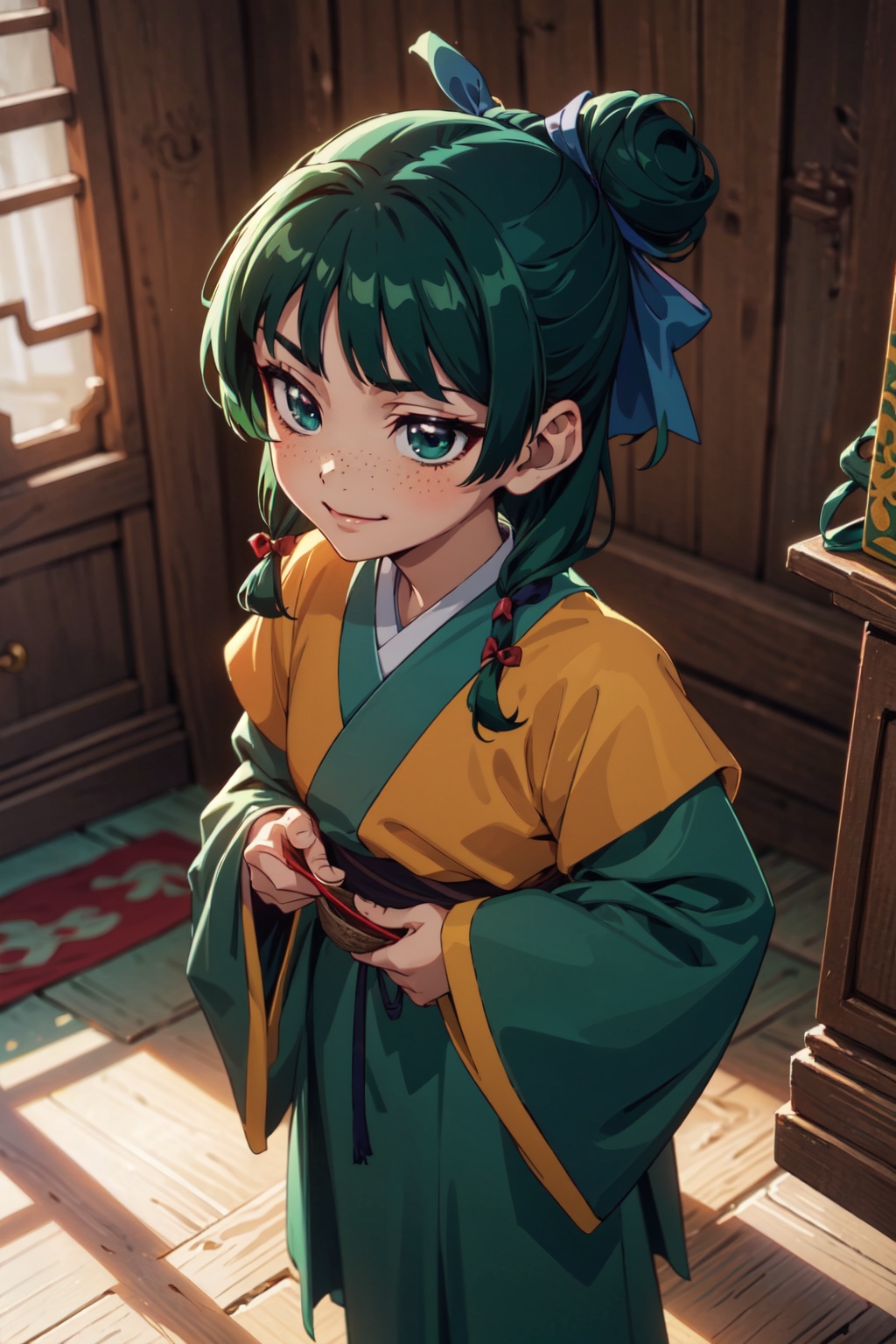 deformed Anime Style,  full body,  beautiful little girl on Tensor.Art