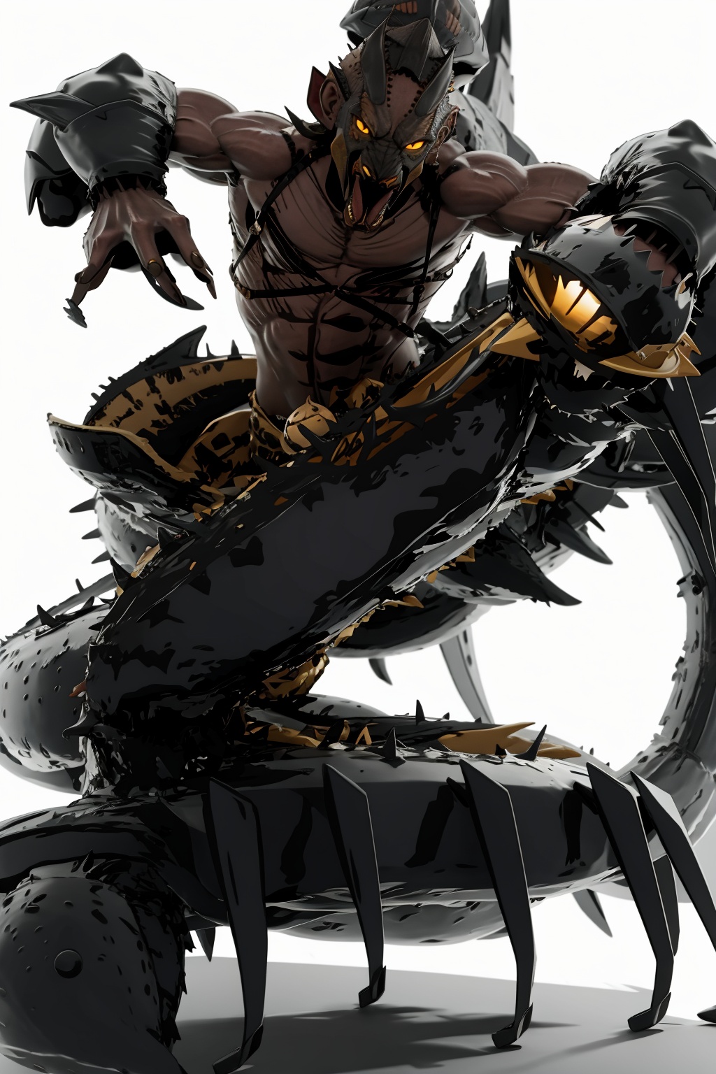  absurdres,absurdres,realistic,full_shot,,  Scorpion_ ORC