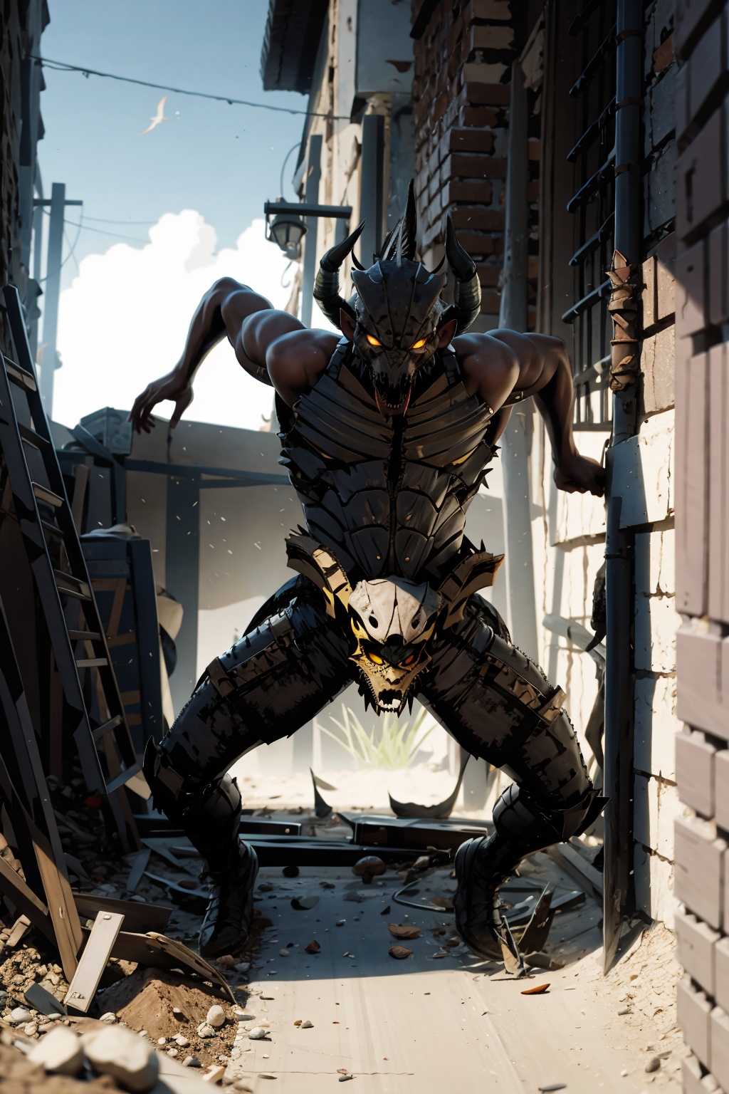  absurdres,absurdres,realistic,full_shot,,  Scorpion_ ORC