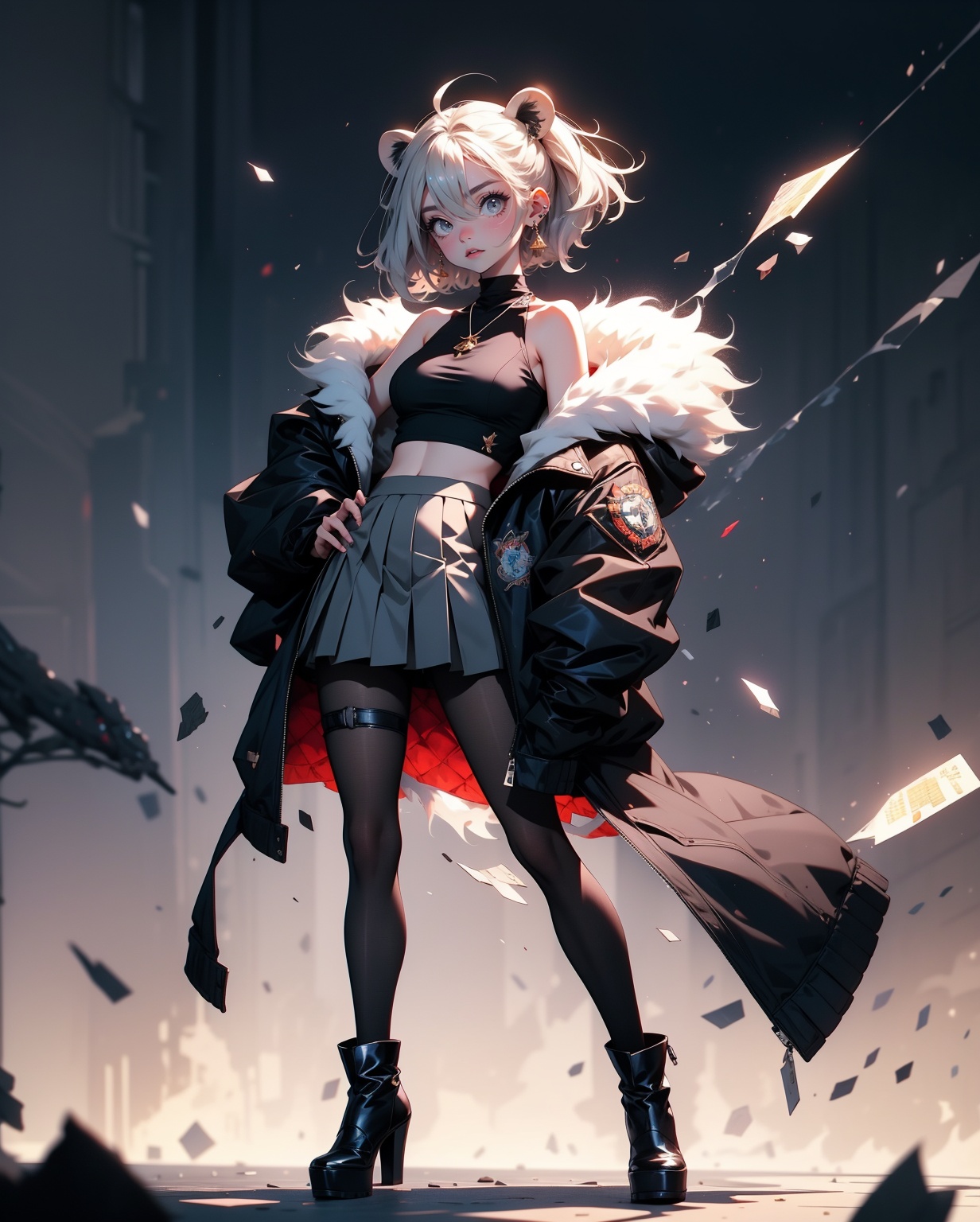 1girl,  solo,  shishiro botan by 7ELIX on Tensor.Art