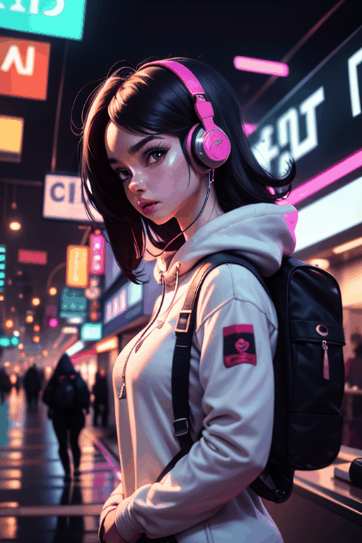 Dreampolis,  hyper-detailed digital illustration,  cyberpunk on Tensor.Art