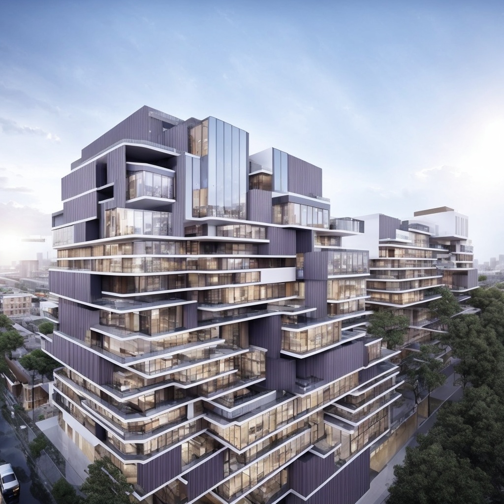 (concept art, digital artwork, illustrative, painterly, matte painting, highly detailed:1.1),
(a Morden building, horizontal decorative
:1.2),
(a narrow street with passerby, masterpiece),
(industrial|mechanical|gritty|metallic|mecha|sci-fi|future|Organicism_style),
fashion design, Modern, Modernism, mystery, Spectacular, Luxurious, elegance,  perfect design, 
(skyscraper|building|viaduct|aircraft|robot|future city|space station|MRT|park|neon sign_urban landscape:0.85),
(extra long shot, wide-angle lens, POV, DOF:1.1), 
(low lighting, lightless, dramatic lighting, ray tracing, clear shadow, light pollution:1.1), 
(night view, heavr rain:1.1),
(sharp outline, high contrast, contour deepening, strong contrast:0.8), 
(traffic|windows|railing|stair|balcony|terrace|crowd|Sidewalk|vehicle|trees|equipment| detailed signal)_details:0.9), 
(marble|granite|leather |tile|metal|fabric fiber|glass|foliage)_material texture:0.9),
(urban landscape|Tower crane|skyline|nature landscape:|changeable cloud):0.9),
(blurred background:1.1),
(background, more_details:0.3), (more_details:0.6), (more_details:0.9),
(more_details:1.2), (large file, super realistic, 4k, 8K, 16k, FHD, HD, VFX , perfect, photograpy, construction sales photograpy, Interior design, super high resolution, cinematic photography:1.2),  (harmonious color:1.2),
,horizontal decorative,buildings,modern style,Void volumes