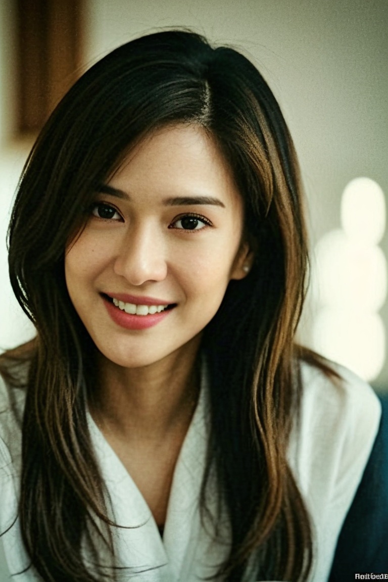 Capture a striking photograph featuring a (Lush Girlfriend) who is also a (Tax collector),  showcasing her warmth with a (...