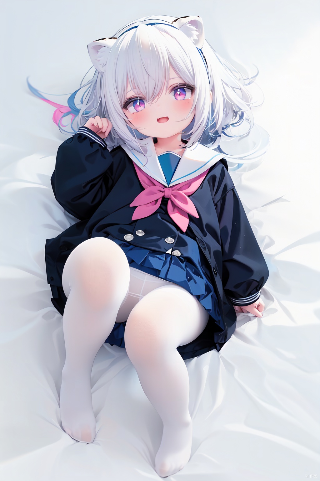 cute,  Infant,  solo blue shirt on Tensor.Art