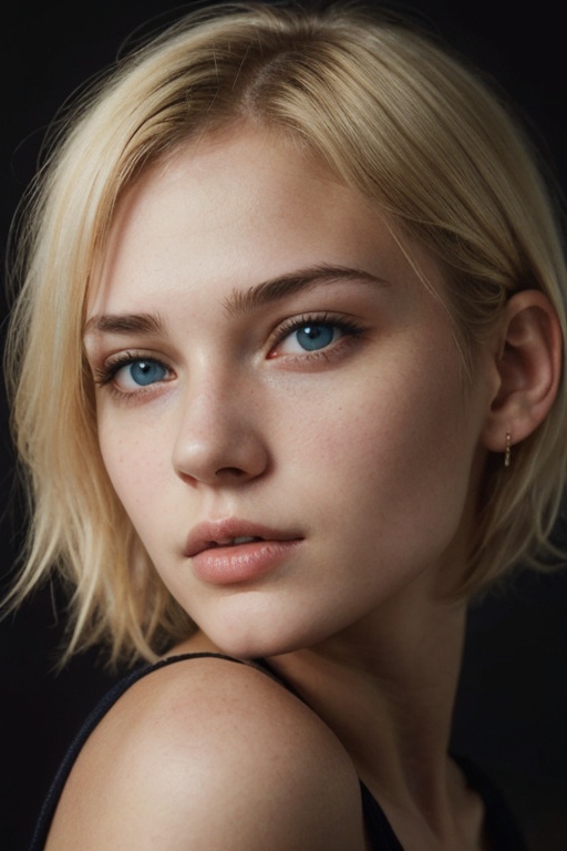 1girl,  18 year old girl,  blonde hair on Tensor.Art