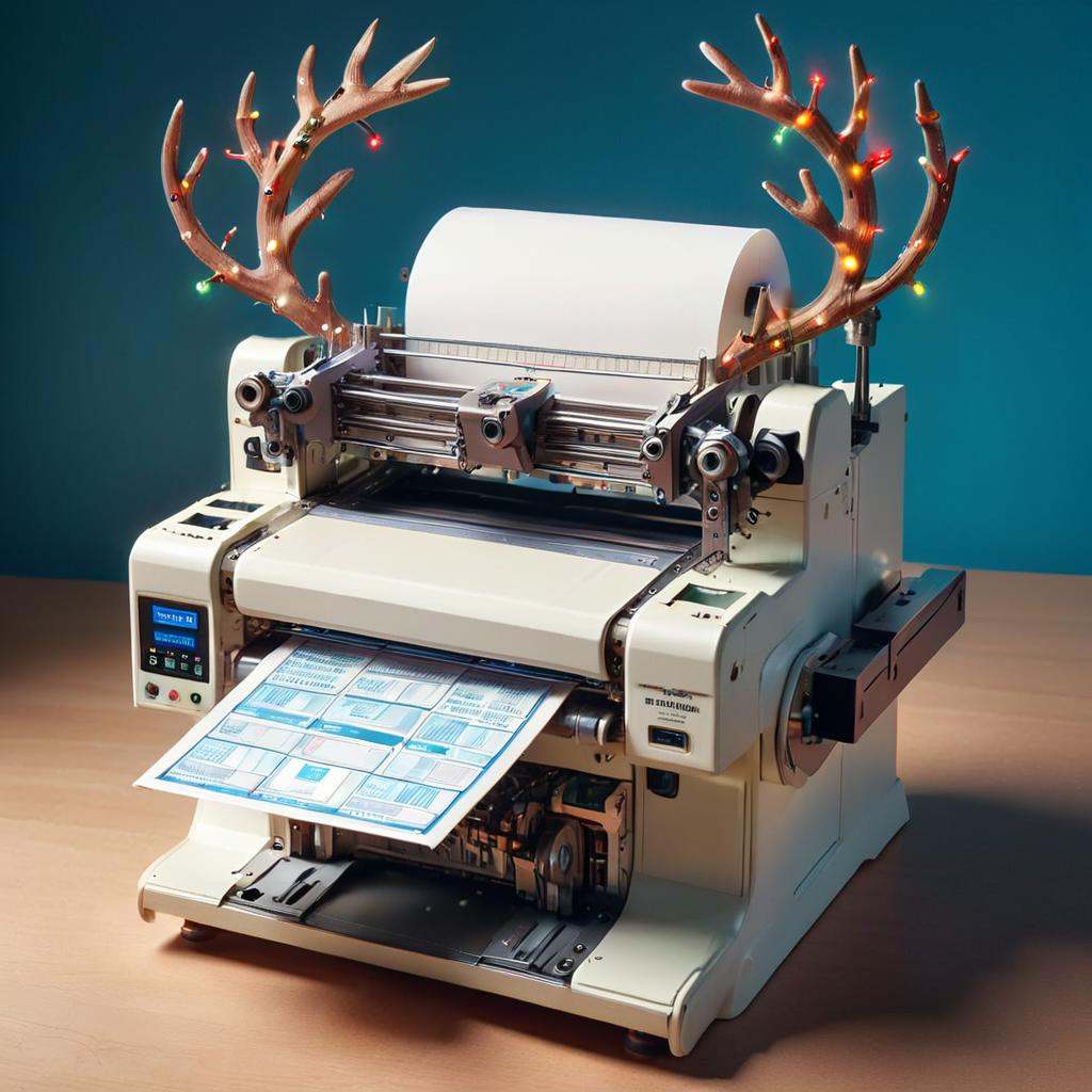 rdns printing press,  graphical user interface (gui),  tool-free assembly on Tensor.Art