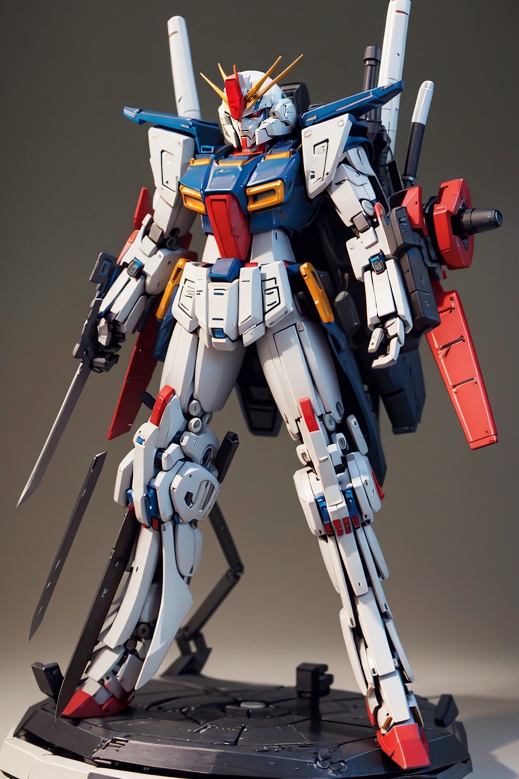 gundam,  mech,  full_body on Tensor.Art