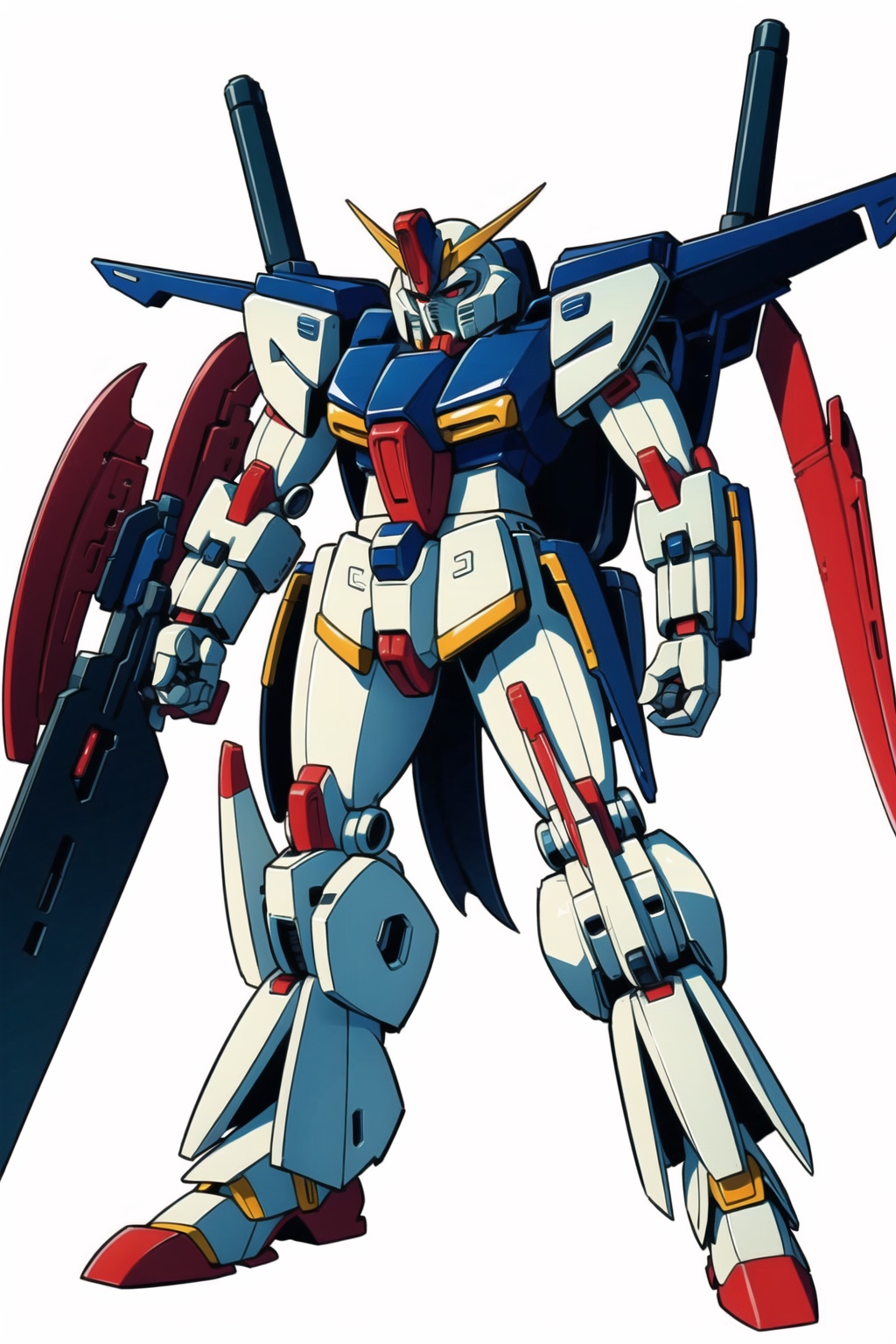 gundam,  mech,  full_body on Tensor.Art