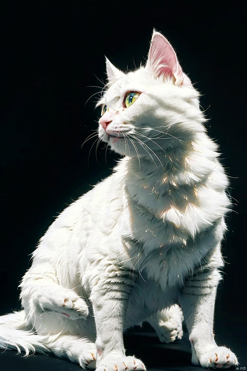  absurdres,incredibly absurdres,reality,realistic,,(solo:1.2), lovely, White Cat