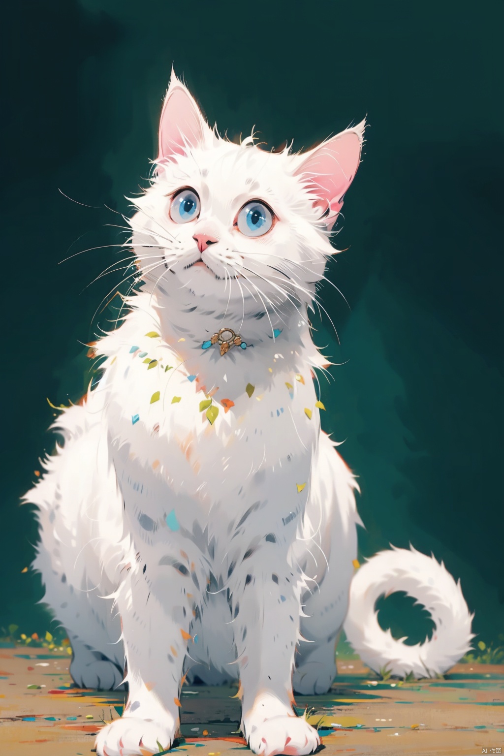 absurdres,incredibly absurdres,reality,realistic,,(solo:1.2), lovely, White Cat