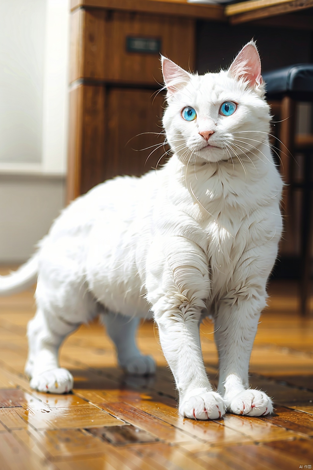  absurdres,incredibly absurdres,reality,realistic,,(solo:1.2), lovely, White Cat