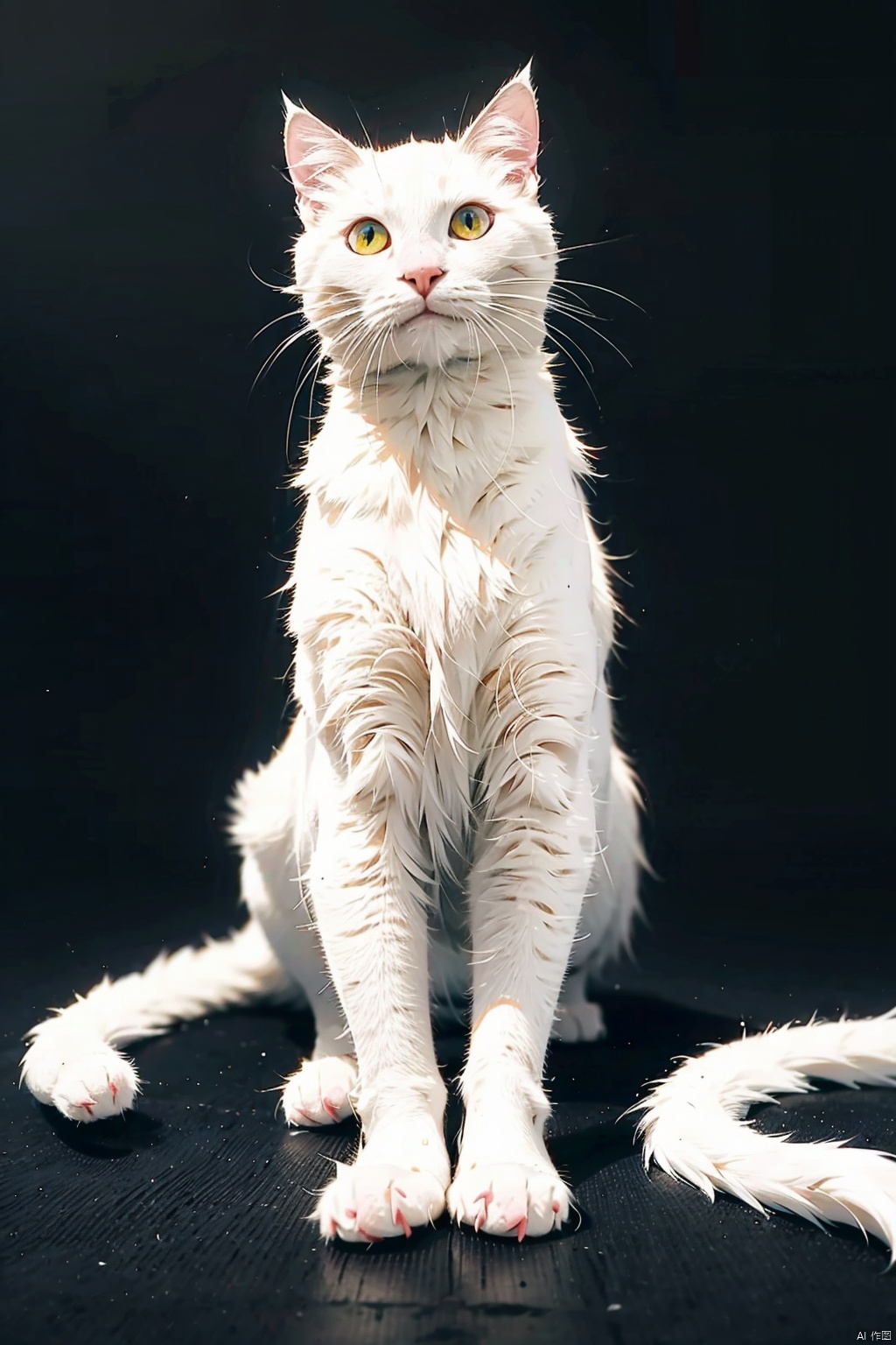  absurdres,incredibly absurdres,reality,realistic,,(solo:1.2), lovely, White Cat