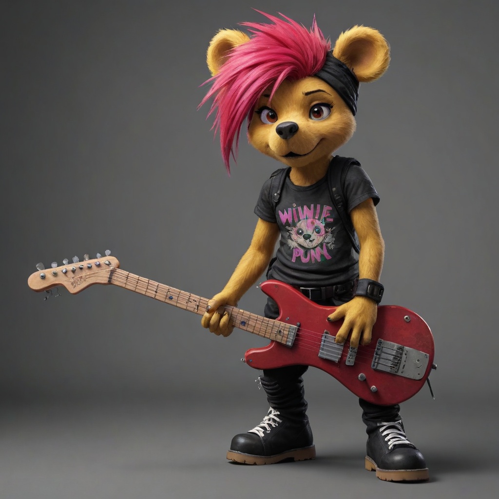 winnie the punk on Tensor.Art