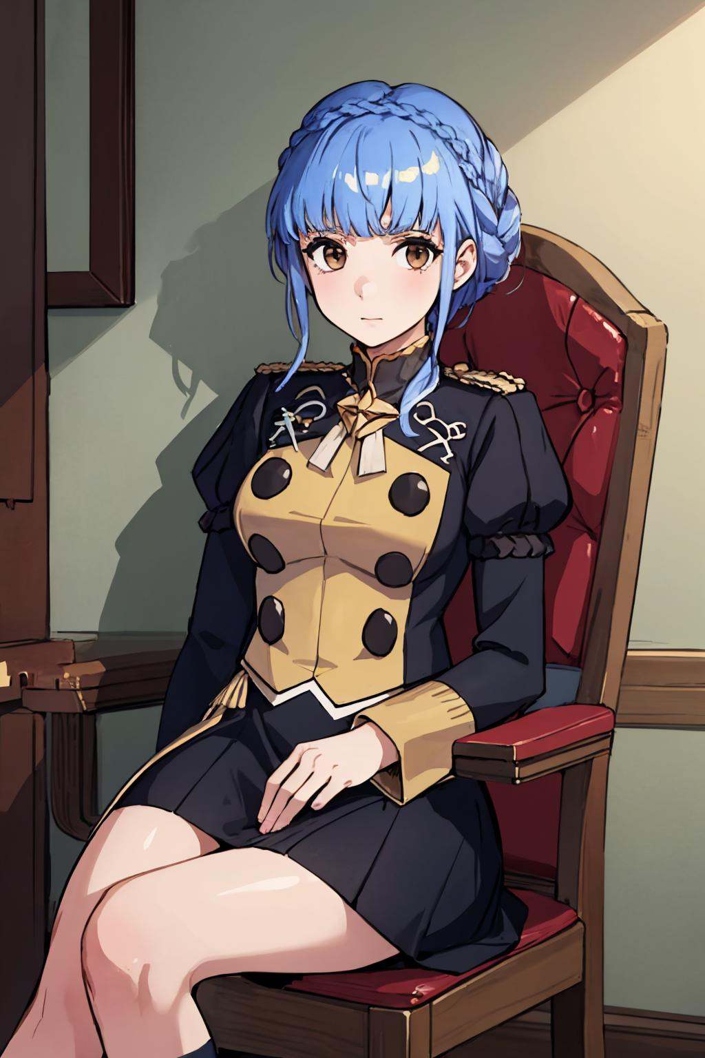 solo,  1girl,  marianneuniform on Tensor.Art