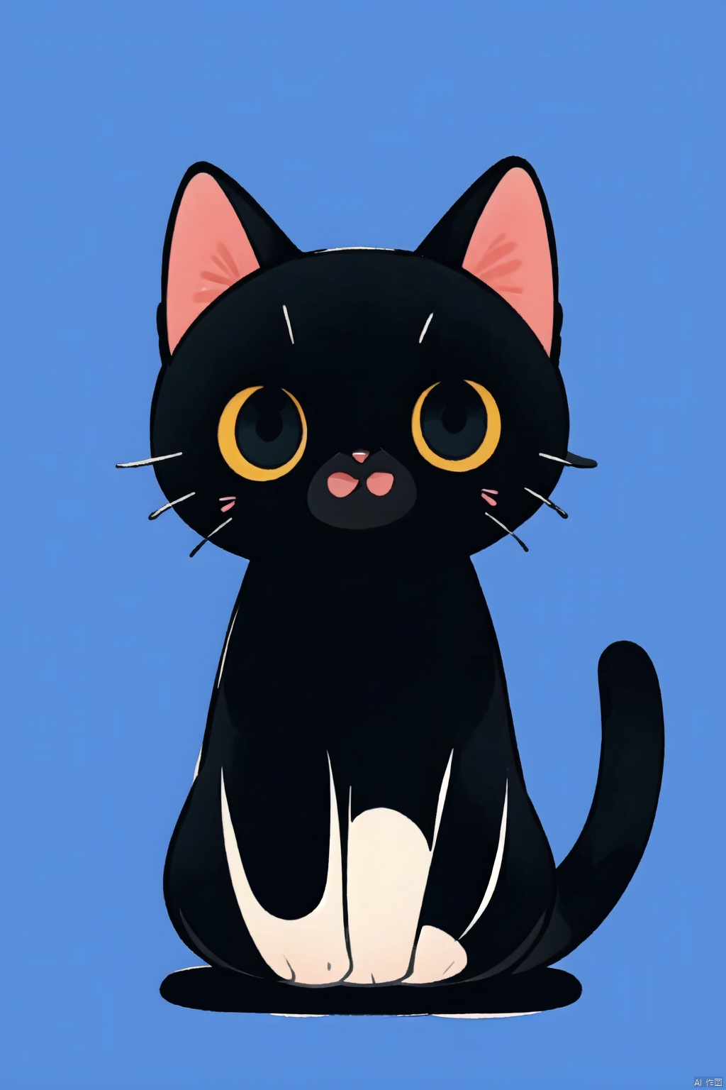  absurdres,incredibly absurdres,reality,realistic,,(solo:1.2), lovely, Cats_Txxm_Black Cat_ White Claw