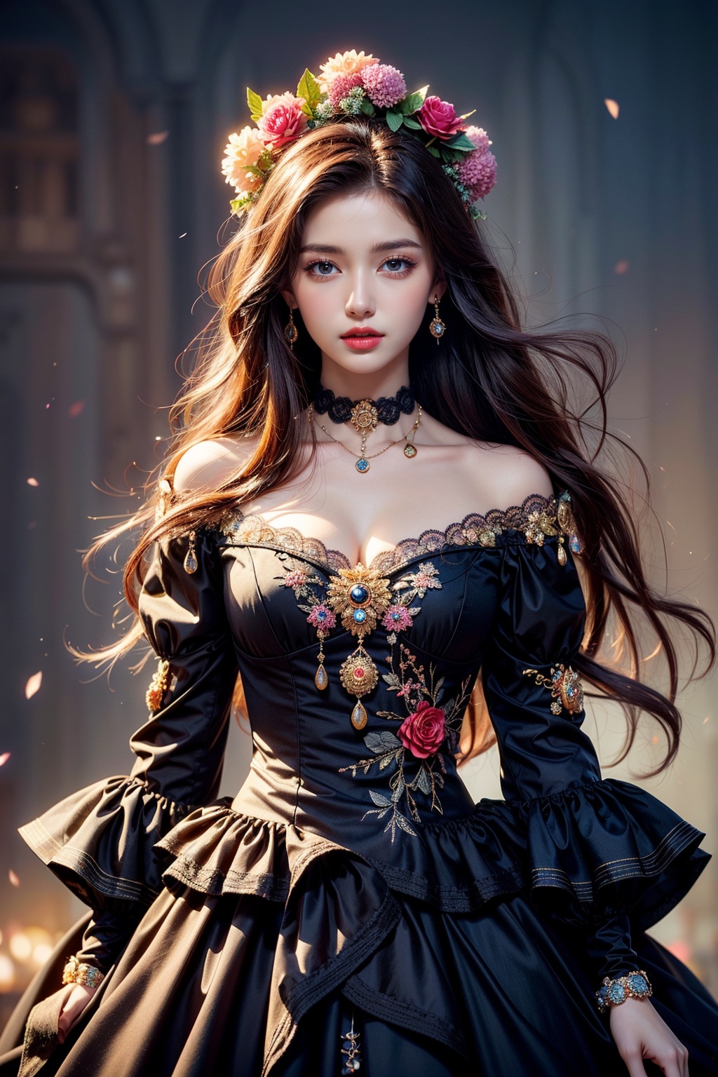 1girl,  (1girl),  extreme detailed on Tensor.Art