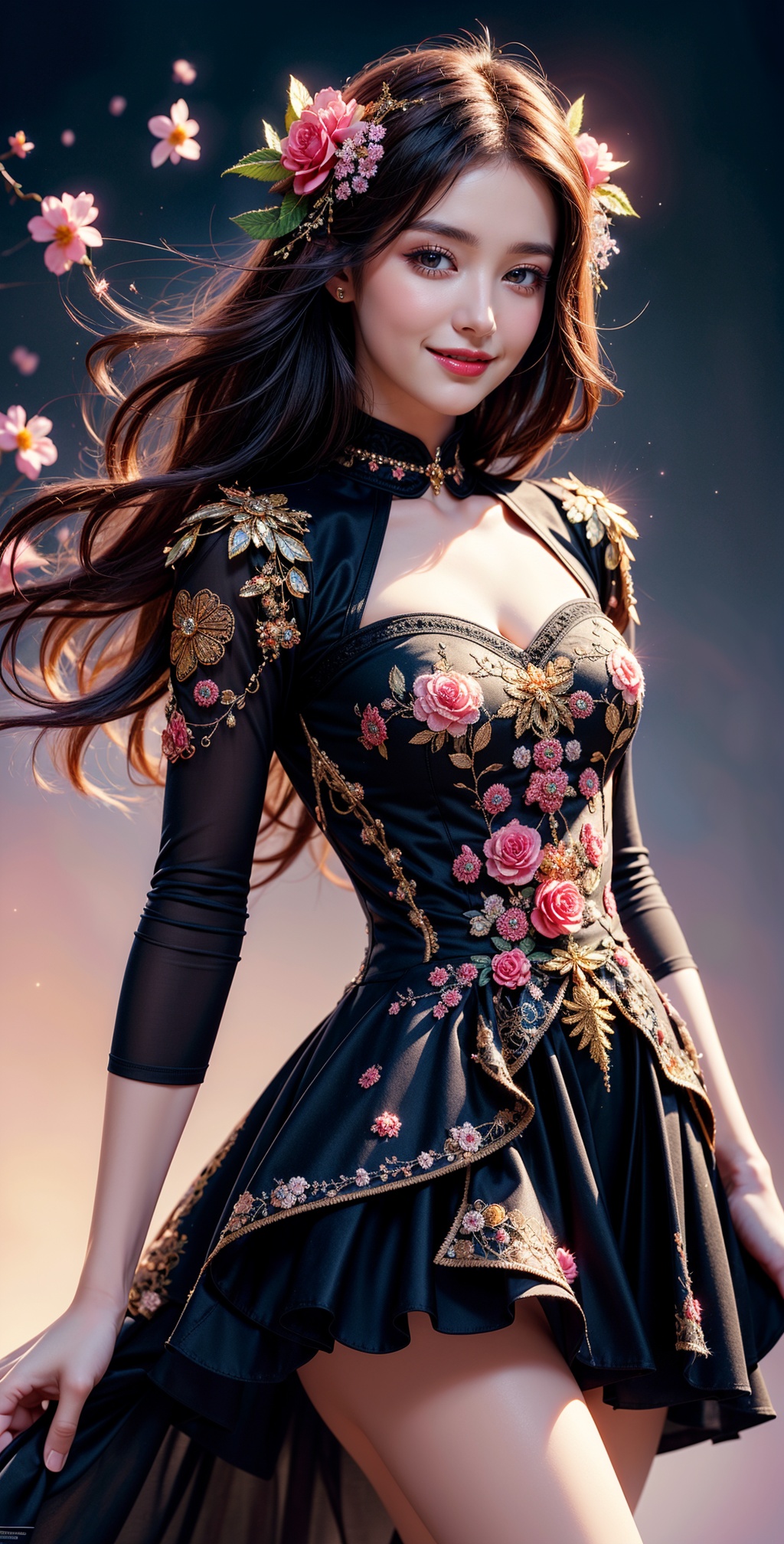 1girl,  (1girl),  extreme detailed on Tensor.Art