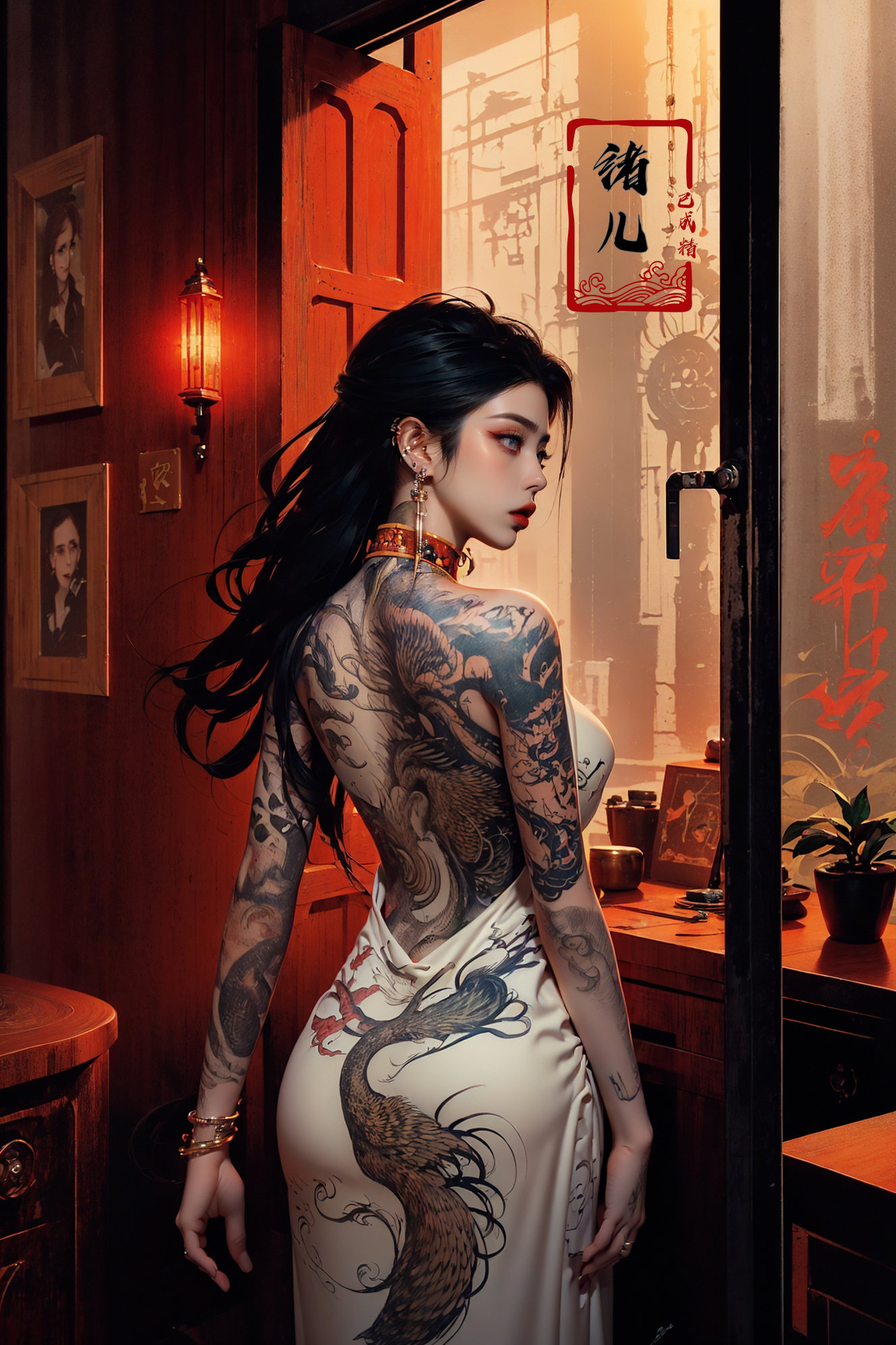 ((masterpiece))),  (((best quality))),  ((super detailed)) on Tensor.Art